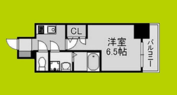 レーヴメゾン尼崎昭和通の物件間取画像